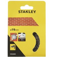 Stanley 75mm Wire Wheel Brush - STA36005-XJ 
Stanley 75mm Wire Wheel Brush - STA36005-XJ