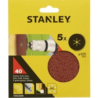 Stanley 125mm Drill Sanding Discs 40G - STA32640-XJ
Stanley 125mm Drill Sanding Discs 40G - STA32640-XJ