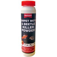 Rentokil Carpet Moth Beetle Killer Powder - 211.6g
Rentokil Carpet Moth Beetle Killer Powder - 211.6g
