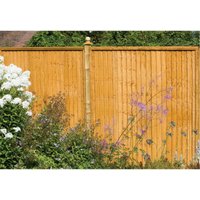 Forest Larchlap Closeboard 0.9m Fence Panel - Pack of 5
Forest Larchlap Closeboard 0.9m Fence Panel - Pack of 5