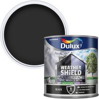 Dulux Weathershield Multi Surface Quick Dry Satin Paint - Black - 2.5L
Dulux Weathershield Multi Surface Quick Dry Satin Paint - Black - 2.5L