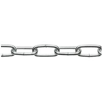 Long Link Welded Chain - Bright Zinc Plated - 6mm
Long Link Welded Chain - Bright Zinc Plated - 6mm