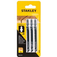 Stanley Wood Jigsaw Blade T-Shank 100mm
Stanley Wood Jigsaw Blade T-Shank 100mm