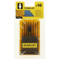Stanley 16 Pc Jigsaw Blade Set - STA28160-XJ
Stanley 16 Pc Jigsaw Blade Set - STA28160-XJ