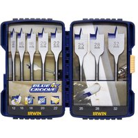 IRWIN Blue Groove 4x Spade Bit 8pc Set
IRWIN Blue Groove 4x Spade Bit 8pc Set