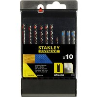 Stanley Fatmax 10Pc Mixed Jigsaw Blades U - STA29230-XJ
Stanley Fatmax 10Pc Mixed Jigsaw Blades U - STA29230-XJ