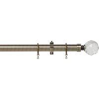 Brass 28mm Curtain Pole With Ball Finials 2.4m
Brass 28mm Curtain Pole With Ball Finials 2.4m