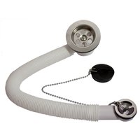 1 1/2 Stainless Steel Single Bowl Waste Overflow
1 1/2 Stainless Steel Single Bowl Waste Overflow