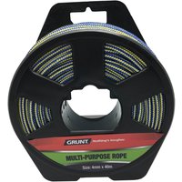 GRUNT Multi Purpose Rope 4mm x 40m
GRUNT Multi Purpose Rope 4mm x 40m