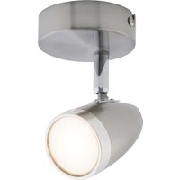 Vector 1 Bar LED Satin Nickel Spotlight