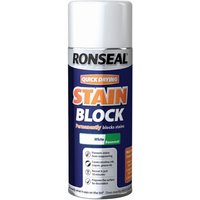 Ronseal Stain Block Aerosol - 400ml
Ronseal Stain Block Aerosol - 400ml