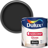 Dulux Black - Non Drip Gloss Paint - 2.5L
Dulux Black - Non Drip Gloss Paint - 2.5L