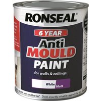 Ronseal Anti Mould Paint Matt 750ml
Ronseal Anti Mould Paint Matt 750ml