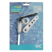 Plastic Lever Toilet Handle Set - Chrome
Plastic Lever Toilet Handle Set - Chrome