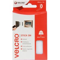 VELCRO Brand Stick On Tape - White - 20mm x 1m
VELCRO Brand Stick On Tape - White - 20mm x 1m