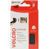 VELCRO Brand Stick On Tape - Black - 20mm x 1m
VELCRO Brand Stick On Tape - Black - 20mm x 1m