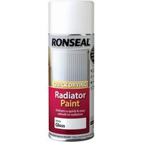 Ronseal QD Radiator Aerosol Satin - 400ml
Ronseal QD Radiator Aerosol Satin - 400ml