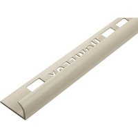 Homelux 6mm Round Edge PVC Tile Trim - Soft Cream - 1.83m
Homelux 6mm Round Edge PVC Tile Trim - Soft Cream - 1.83m