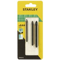 Stanley 3Pc Tile Drill Bit Set - STA53312-QZ
Stanley 3Pc Tile Drill Bit Set - STA53312-QZ