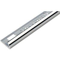 Homelux 12.5mm Round Edge Tile Trim - Silver Effect - 1.83m
Homelux 12.5mm Round Edge Tile Trim - Silver Effect - 1.83m