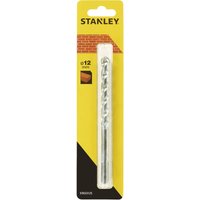 Stanley Masonry Drill Bit 12 X 150mm - STA53125-QZ
Stanley Masonry Drill Bit 12 X 150mm - STA53125-QZ