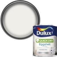 Dulux Pure Brilliant White - Quick Dry Eggshell - 750ml
Dulux Pure Brilliant White - Quick Dry Eggshell - 750ml