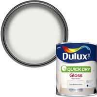 Dulux Pure Brilliant White - Quick Dry Gloss - 750ml
Dulux Pure Brilliant White - Quick Dry Gloss - 750ml