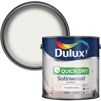 Dulux Pure Brilliant White - Quick Dry Satinwood - 2.5L
Dulux Pure Brilliant White - Quick Dry Satinwood - 2.5L