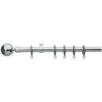 Chrome Extendable Curtain Pole with Ball Finial 1.2 - 2.1m
Chrome Extendable Curtain Pole with Ball Finial 1.2 - 2.1m