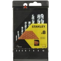 Stanley 8Pc Masonry Drill Bit Set - STA56040-QZ
Stanley 8Pc Masonry Drill Bit Set - STA56040-QZ