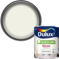 Dulux Jasmine White - Quick Dry Gloss - 750ml
Dulux Jasmine White - Quick Dry Gloss - 750ml