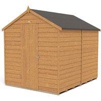 8x6ft Forest Overlap Dip Treated Apex Shed - No Window 
8x6ft Forest Overlap Dip Treated Apex Shed - No Window