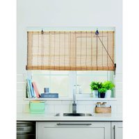 Brown Bamboo Roll Up Blind - 180cm
Brown Bamboo Roll Up Blind - 180cm
