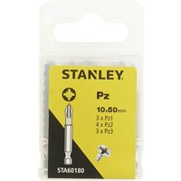 Stanley Fatmax 10Pc Mixed Pozi 50mm - STA60180-XJ
Stanley Fatmax 10Pc Mixed Pozi 50mm - STA60180-XJ