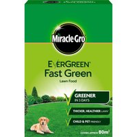 Miracle-Gro Evergreen Fast Green Lawn Food - 80m²
Miracle-Gro Evergreen Fast Green Lawn Food - 80m²