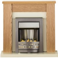 Adam Orlando in Oak with Helios Electric Fire in Brushed Steel
Adam Orlando in Oak with Helios Electric Fire in Brushed Steel