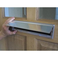 Stormguard Internal Letter Box Plate with Flap Draught Excluder - Chrome Effect
Stormguard Internal Letter Box Plate with Flap Draught Excluder - Chrome Effect