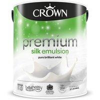 Crown Breatheasy Pure Brilliant White - Silk Emulsion Paint - 5L
Crown Breatheasy Pure Brilliant White - Silk Emulsion Paint - 5L