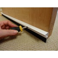 Stormguard Consealed Fixings Brush Door Bottom Strip Draught Excluder - White 838mm
Stormguard Consealed Fixings Brush Door Bottom Strip Draught Excluder - White 838mm