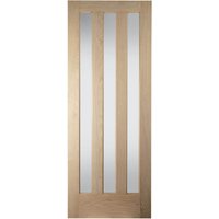 Aston 3 Lite Obscure White Oak Veneer Internal Door - 762mm Wide
Aston 3 Lite Obscure White Oak Veneer Internal Door - 762mm Wide