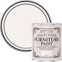 Rust-Oleum Chalky Furniture Paint - Chalk White - 750ml
Rust-Oleum Chalky Furniture Paint - Chalk White - 750ml