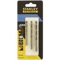 Stanley Fatmax Bullet 3 Pc Metal Drill Bit Pack - STA56118-XJ
Stanley Fatmax Bullet 3 Pc Metal Drill Bit Pack - STA56118-XJ