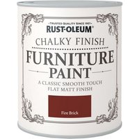 Rust-Oleum Chalky Furniture Paint - Fire Brick - 125ml
Rust-Oleum Chalky Furniture Paint - Fire Brick - 125ml