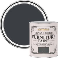 Rust-Oleum Chalky Furniture Paint - Graphite - 750ml
Rust-Oleum Chalky Furniture Paint - Graphite - 750ml