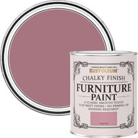 Rust-Oleum Chalky Furniture Paint - Dusky Pink - 750ml
Rust-Oleum Chalky Furniture Paint - Dusky Pink - 750ml