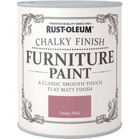 Rust-Oleum Chalky Furniture Paint - Dusky Pink - 125ml
Rust-Oleum Chalky Furniture Paint - Dusky Pink - 125ml