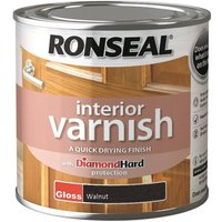 Ronseal Interior Varnish Gloss Walnut - 250ml
Ronseal Interior Varnish Gloss Walnut - 250ml