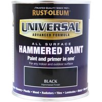 Rust-Oleum Universal All Surface Paint Hammered Black 750ml
Rust-Oleum Universal All Surface Paint Hammered Black 750ml