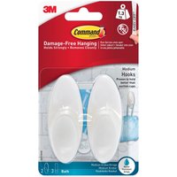 Command Bath Medium Hooks
Command Bath Medium Hooks