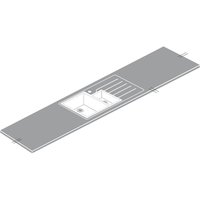 Minerva White Kitchen Sink Worktop - 1.5 Designer Left Hand Bowl - 305 x 65 x 2.5cm
Minerva White Kitchen Sink Worktop - 1.5 Designer Left Hand Bowl - 305 x 65 x 2.5cm